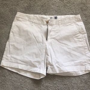 Old Navy Size 8 white shorts